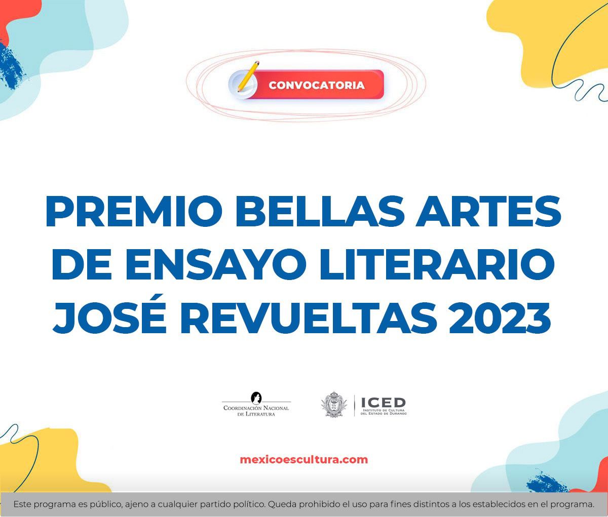 Abren Convocatoria Para El Premio Bellas Artes De Ensayo Literario Jos