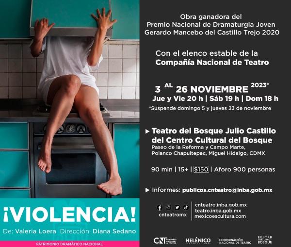 ¡violencia Inba Instituto Nacional De Bellas Artes Y Literatura Teatro 0995