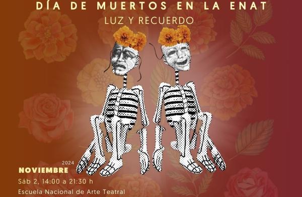 Día de muertos en la ENAT- Luz y recuerdo