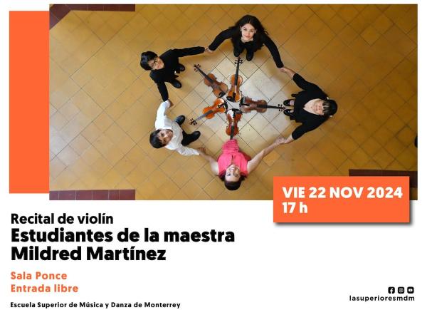 Recital de violín- Estudiantes de la maestra Mildred Martínez