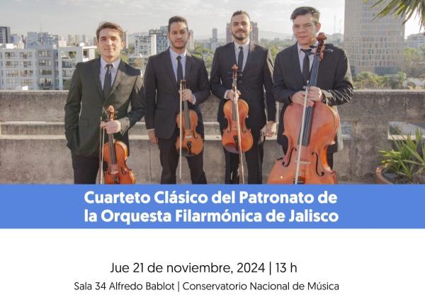 Cuarteto Clásico del Patronato de la Orquesta Filarmónica de Jalisco