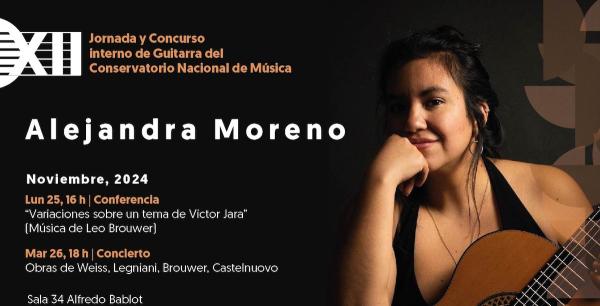 Variaciones sobre un tema de Víctor Jara (Música de Leo Brouwer)- Conferencia de Alejandra Moreno