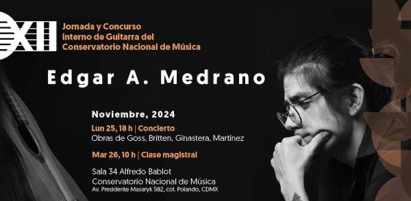 Concierto de Edgar Antonio Medrano