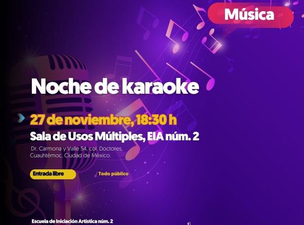 Noche de karaoke