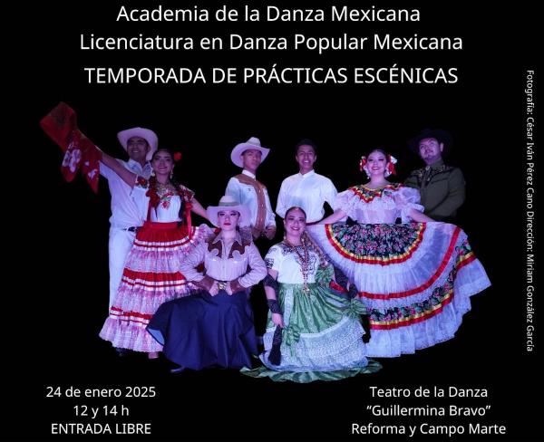 Licenciatura en Danza Popular Mexicana- Academia de la Danza Mexicana