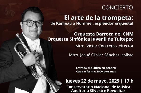 Concierto El arte de la trompeta:- de Rameau a Hummel, esplendor orquestal