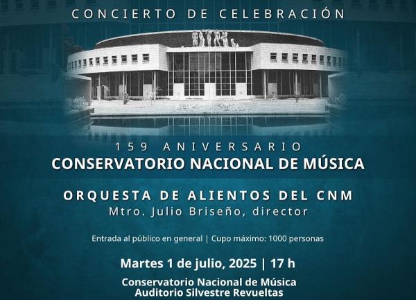 159 aniversario del Conservatorio Nacional de Música- Concierto de celebración