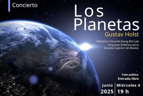 Concierto. Los planetas- de Gustav Holst