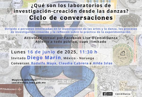 ¿Qué son los laboratorios de investigación-creación desde las danzas?- Diego Marín, México-Noruega