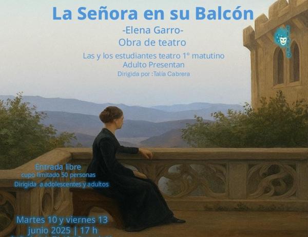 La Señora en su Balcón- De Elena Garro