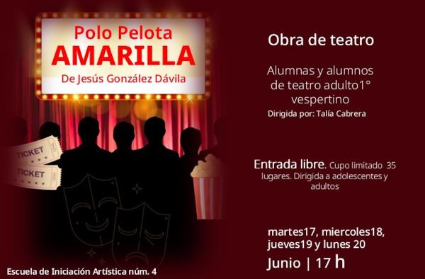 Polo Pelota Amarilla- De Jesús González Dávila