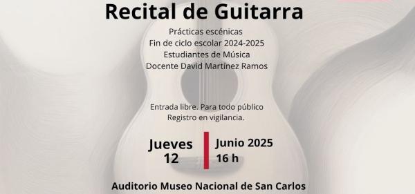 Recital de Guitarra- Estudiantes de música de la EIA 1