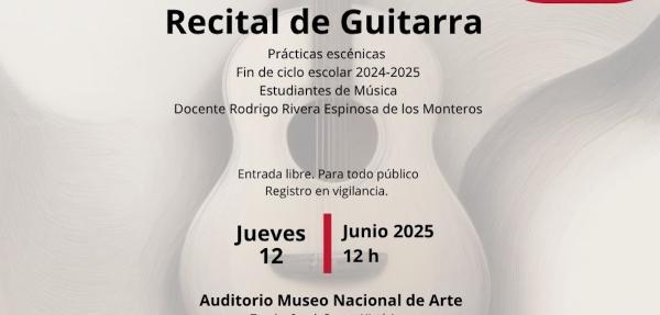 Recital de Guitarra- Estudiantes de música de la EIA núm. 1