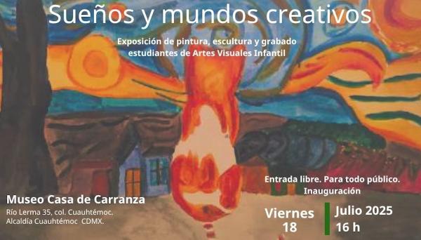 Sueños y mundos creativos- Exposición de pintura, escultura y grabado