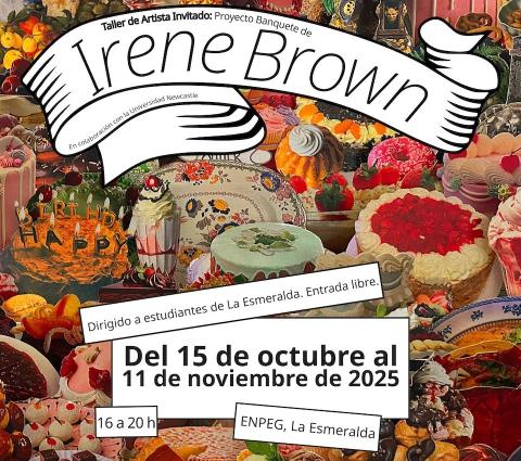 Proyecto Banquete de Irene Brown- Taller de artista invitado, en colaboración con la Universidad Newcastle