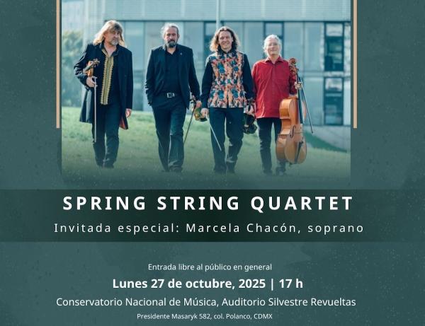 Spring String Quartet- Concierto