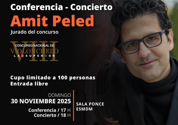Amit Peled- Conferencia-concierto