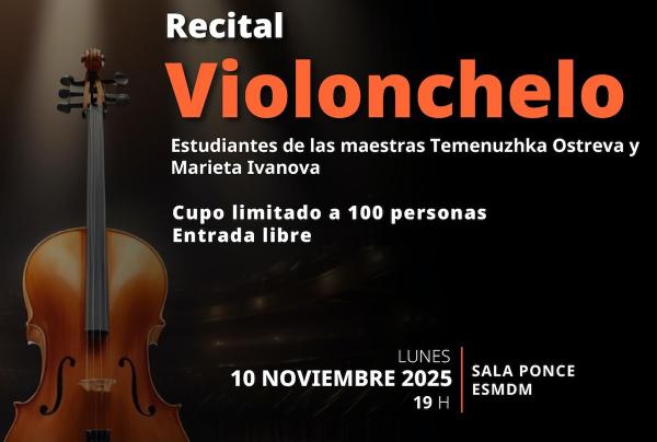 Recital de violonchelo- Estudiantes de las maestras Temenuzhka Ostreva y Marieta Ivanova