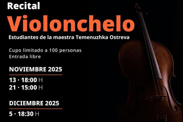 Recital de violonchelo - Estudiantes de la maestra Temenuzhka Ostreva