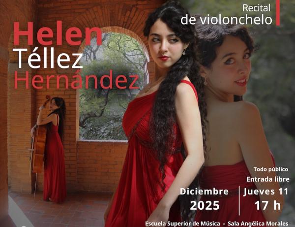 Recital de violonchelo - Helen Téllez Hernández