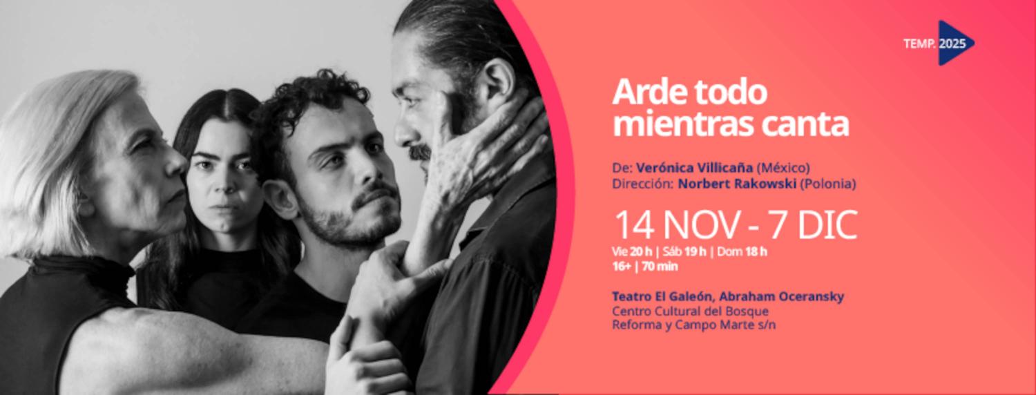 Arde todo mientras canta