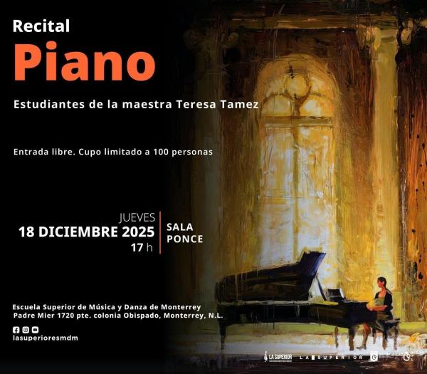 Recital de Piano- Estudiantes de la maestra Teresa Tamez