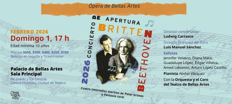 Concierto Sinfónico Coral- Compañía Nacional de Ópera