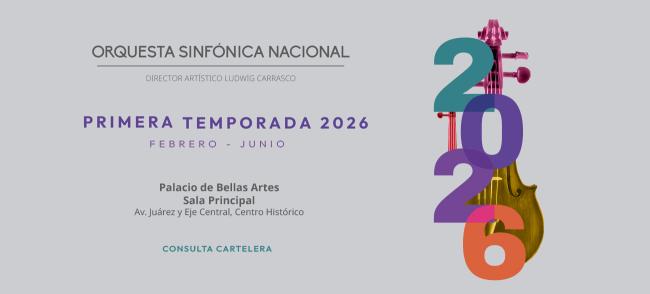 Programa 4- Concierto de la Orquesta Sinfónica Nacional