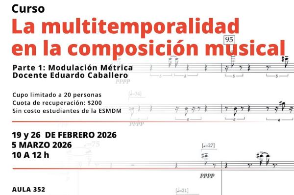 Parte 1. Modulación Métrica- Curso. La multitemporalidad en la composición musical