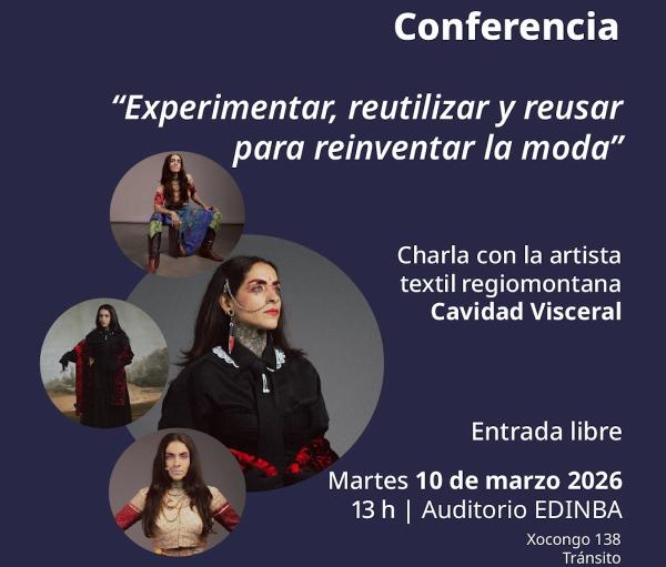 Experimentar, reutilizar y reusar para reinventar la moda- Conferencia de Cavidad Visceral