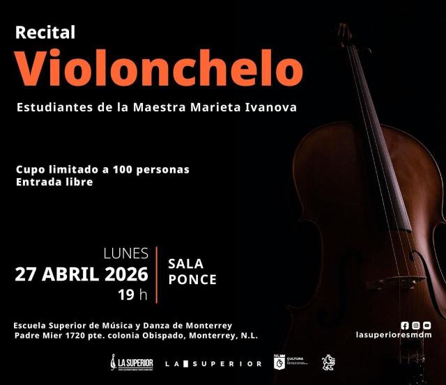 Recital de Violonchelo- Estudiantes de la Maestra Marieta Ivanova