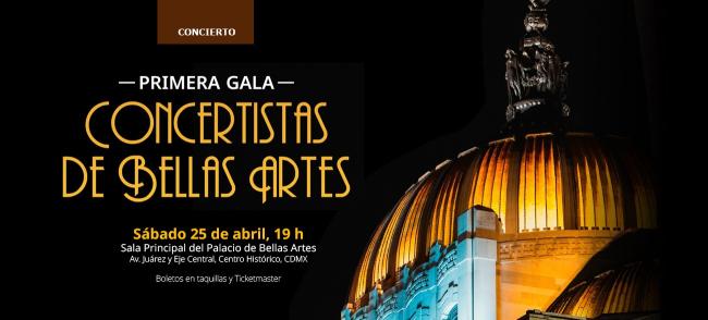 Primera Gala de Concertistas de Bellas Artes, 2026. - Coordinación Nacional de Música
