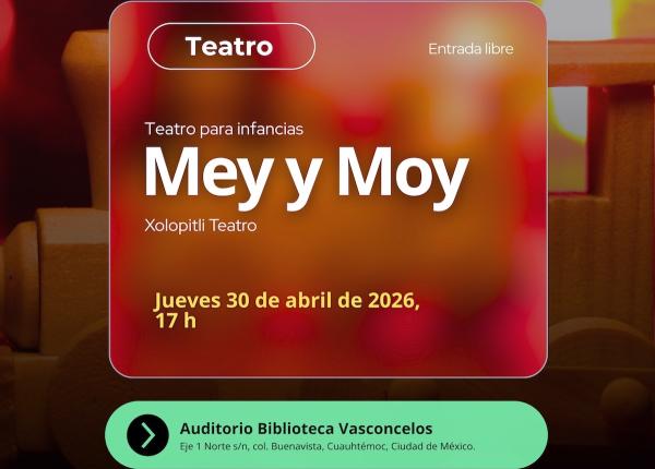 Mey y Moy. Teatro para infancias- Xolopitli Teatro