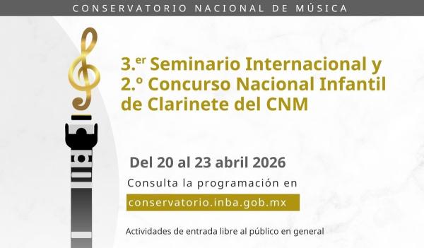 3.er Seminario Internacional y 2.° Concurso Nacional Infantil de Clarinete del CNM- Día 4