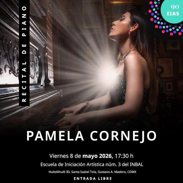 Pamela Cornejo- Recital de piano