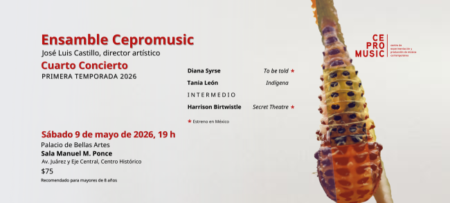 CEPROMUSIC- Cuarto Concierto de temporada