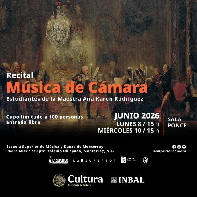 Recital - Música de Cámara- Estudiantes de la Maestra Ana Karen Rodríguez