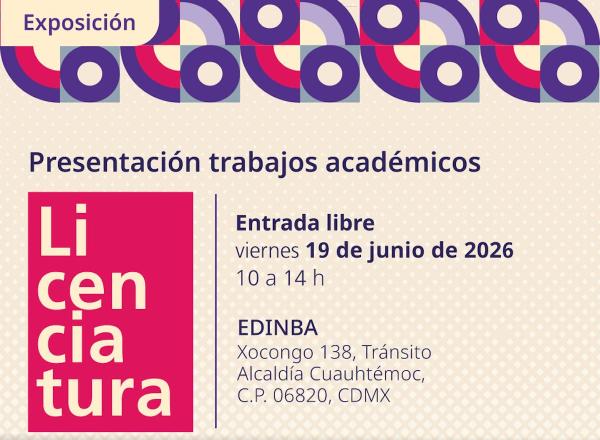 Licenciatura en Diseño- Presentación de trabajos académicos de la Escuela de Diseño