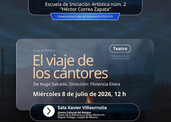 El viaje de los cantores- De Hugo Salcedo. Dirección: Florencia Elvira