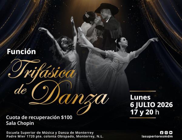 Trifásica de Danza- Licenciaturas en Danza de la ESMDM