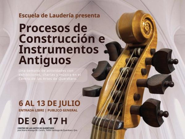 Charla de divulgación- Procesos de construcción e instrumentos antiguos