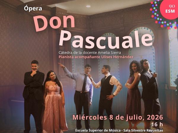Ópera Don Pascuale- Cátedra de la docente Amelia Sierra