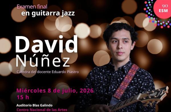 David Núñez- Examen final en guitarra jazz