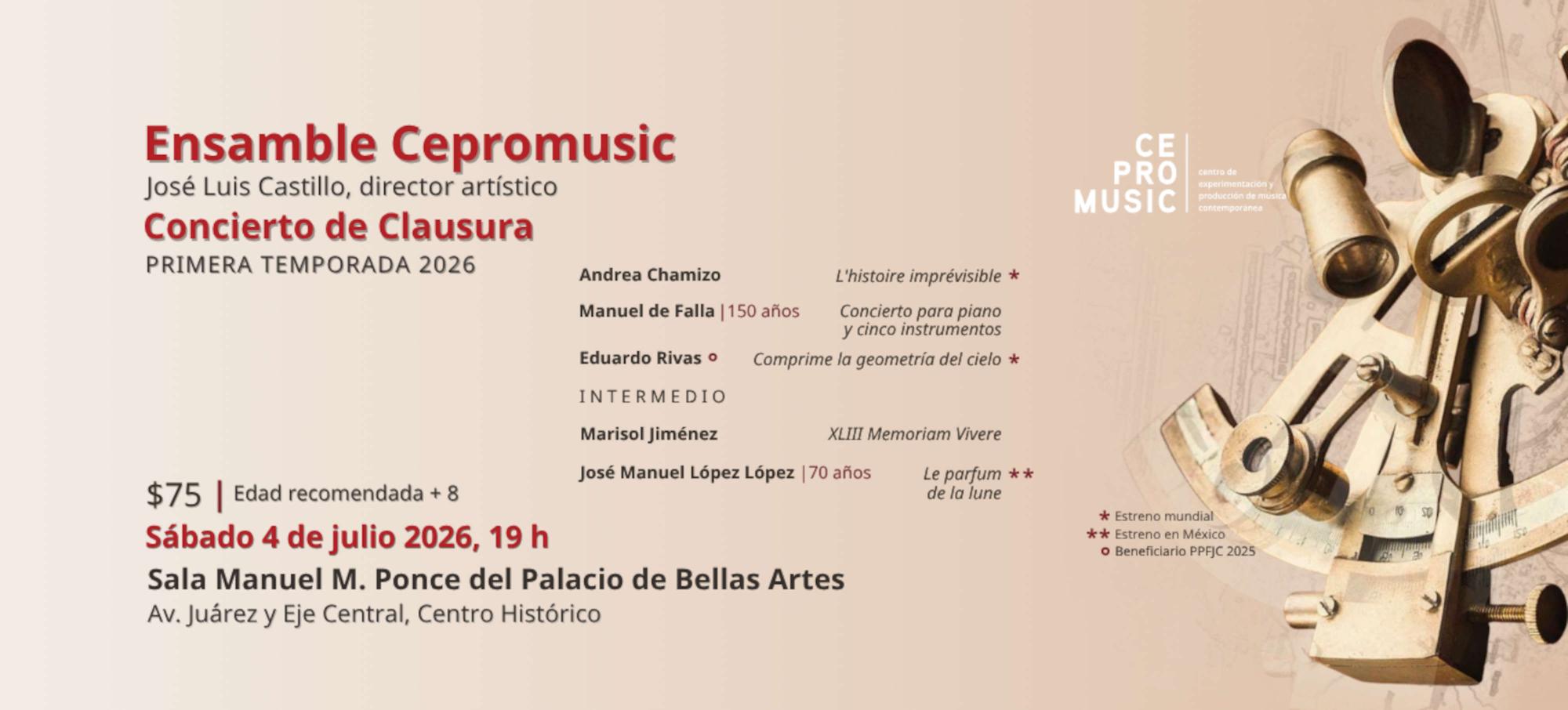 CEPROMUSIC- Concierto de clausura de temporada
