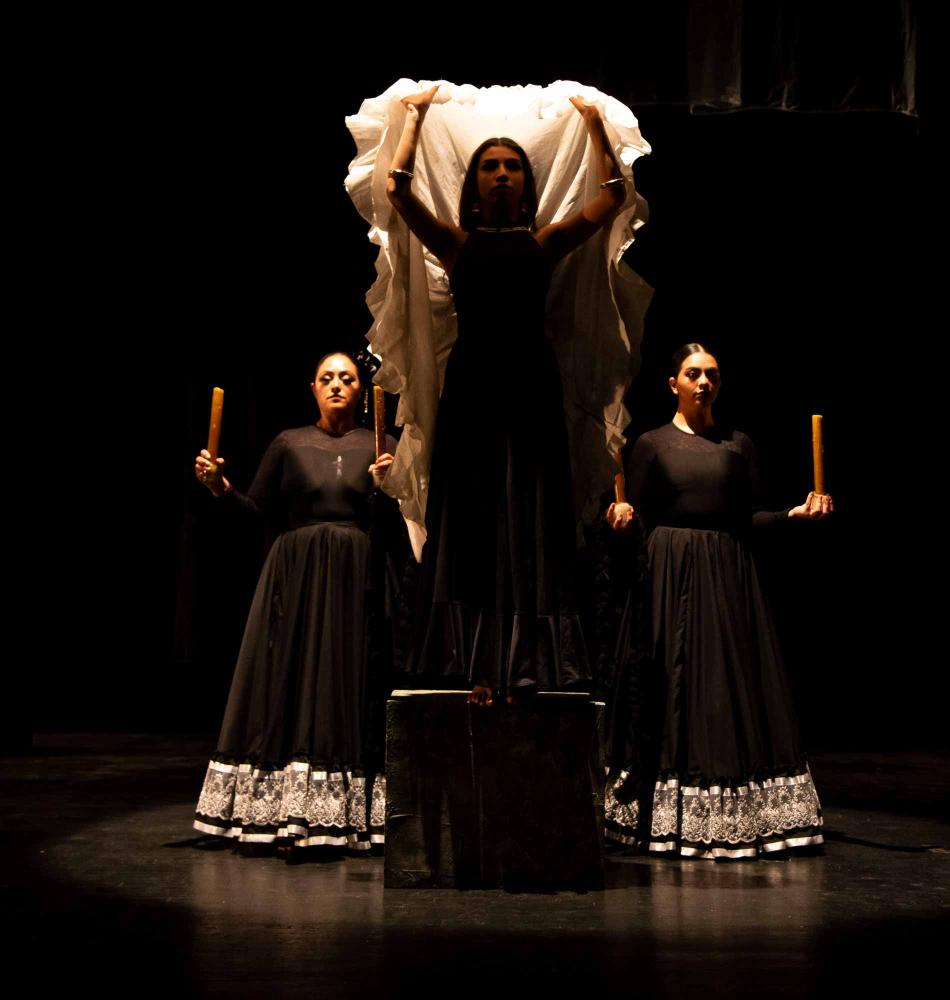 Cartas de amor suspendido. Una danza profanada- Golpe curdo. Danza Mexicana (CDMX)