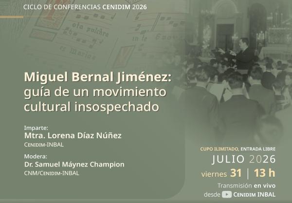 Miguel Bernal Jiménez.- Guía de un movimiento cultural insospechado
