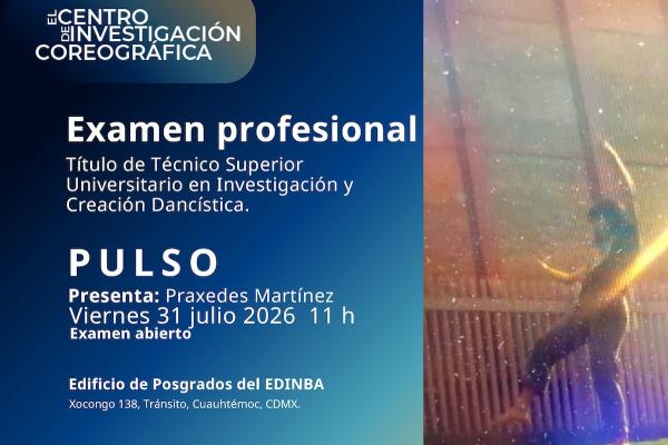 Pulso- Examen profesional e Práxedes Martínez
