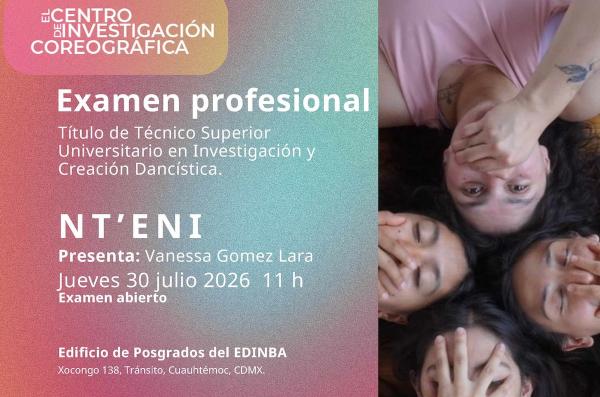 Nt'eni- Examen profesional de Vanessa Gómez Lara