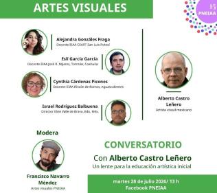 CONVERSATORIO. Con Alberto Castro Leñero- Un lente para la educación artística inicial