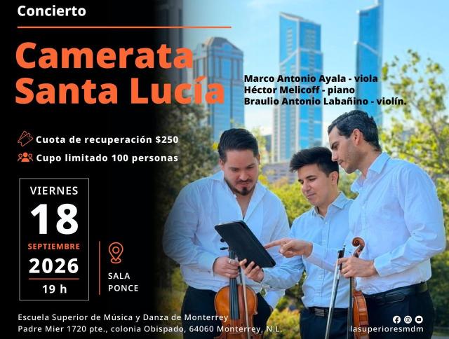 Concierto. Camerata Santa Lucía